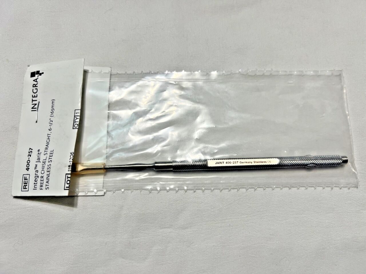 INTEGRA 400-257 Freer Chisel Straight 4mm X 6-1/2" Length ENT
