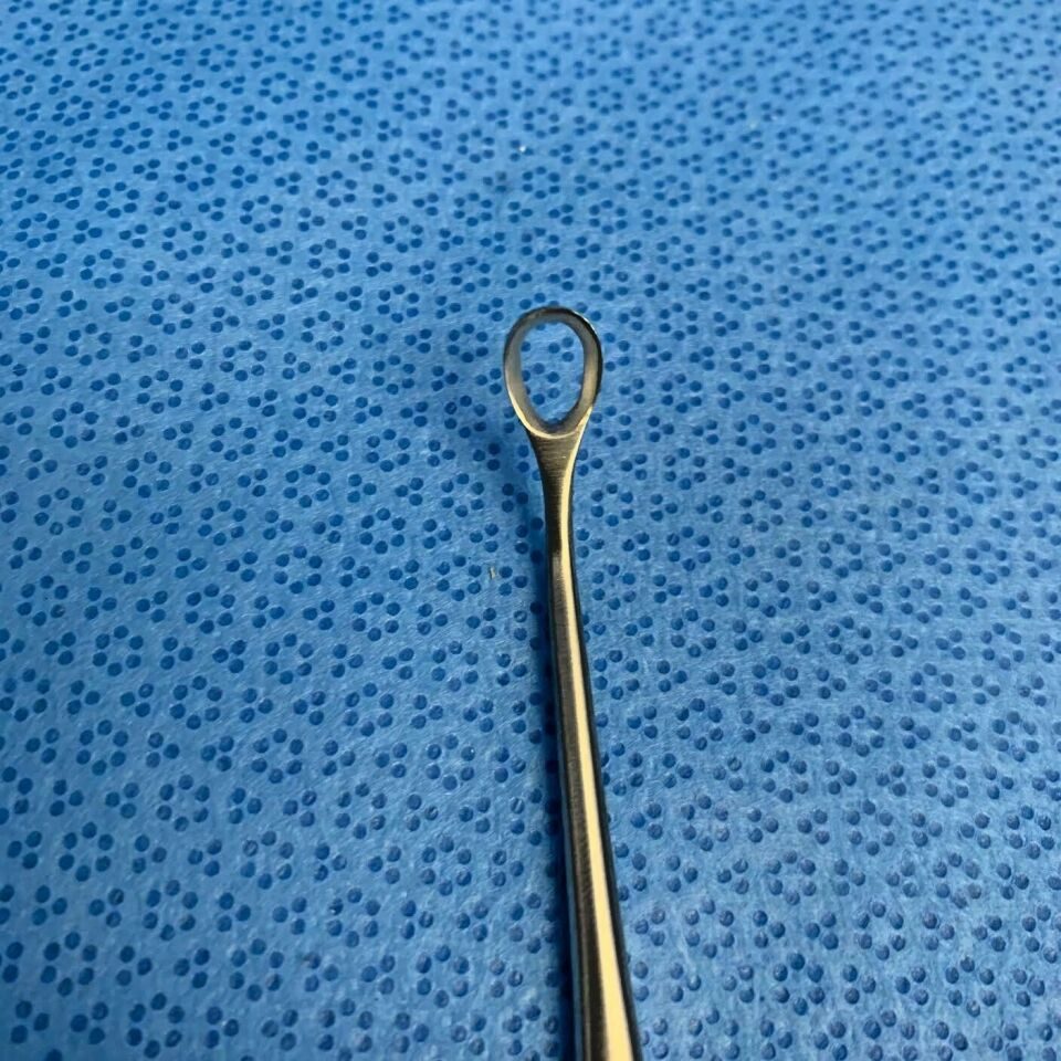SYMMETRY SURGICAL 63-7535 Forward Angle Curette OL 90mm TW 7mm TL 10mm — photo 4