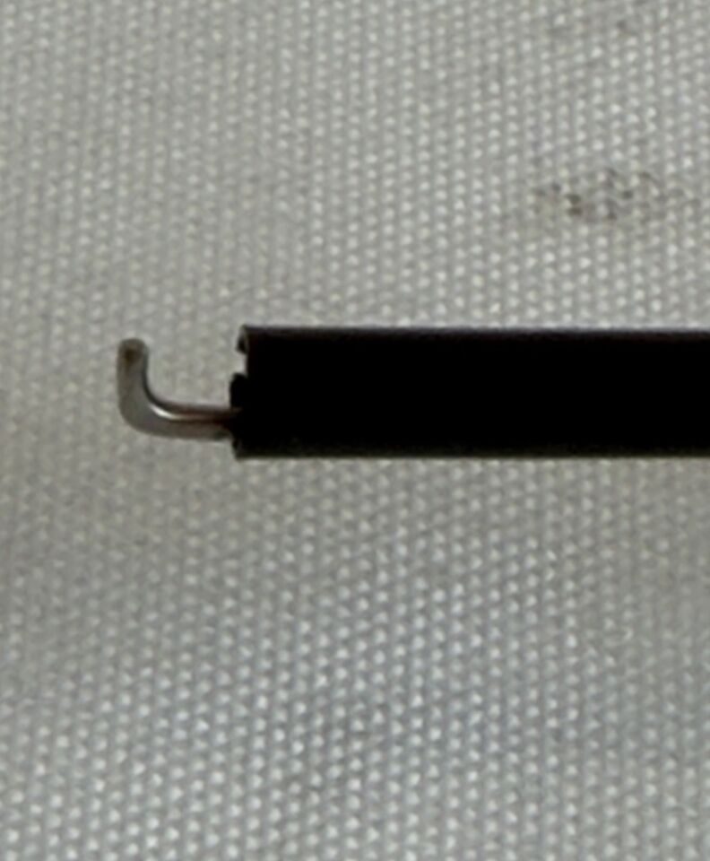 KARL STORZ 26780UH 3.5mm x 20cm Monopolar L-Hook Electrode w/ Suction Valve — photo 4