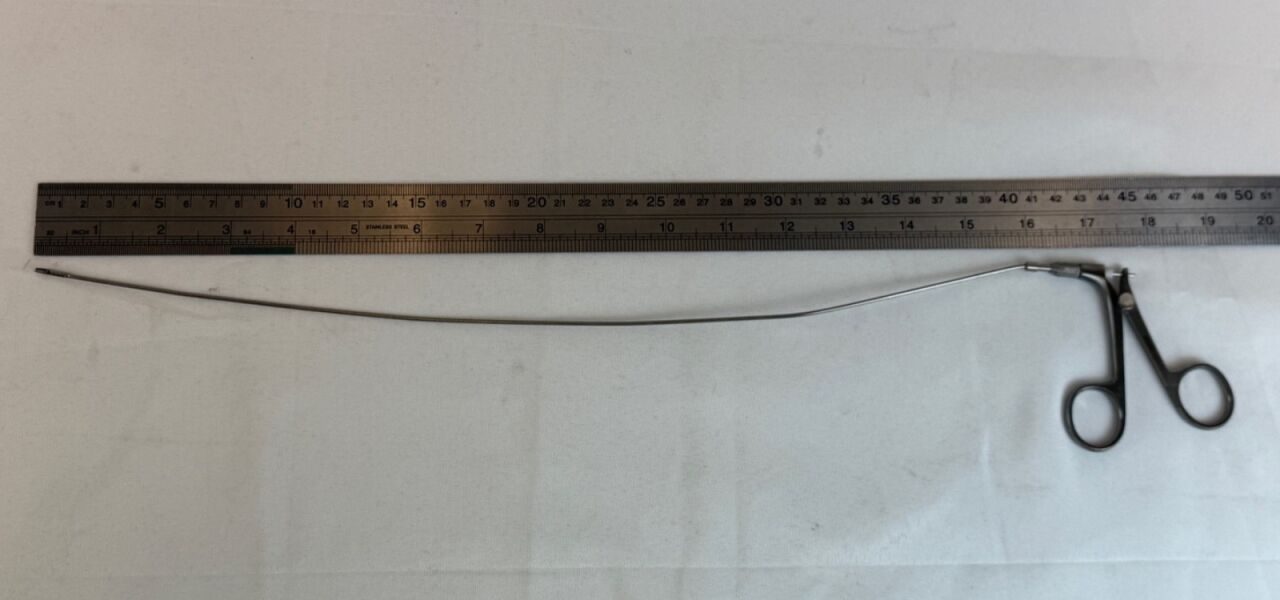 7Fr x 40cm Flexible D/A Alligator Grasper Urology Obgyn — photo 7