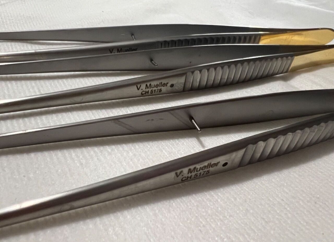 V. MUELLER CH5175 Vital Potts-Smith Tissue Forceps 9" Length - Set of 3 — photo 3