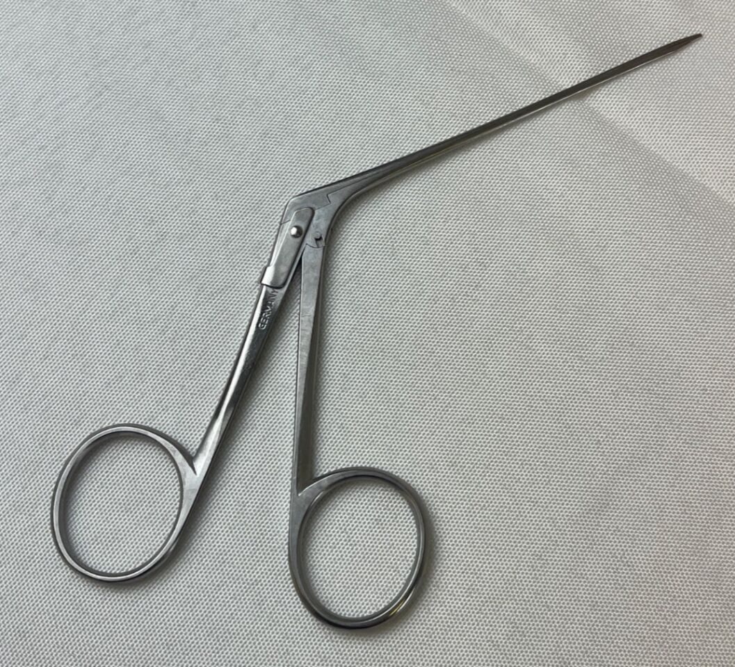 KARL STORZ N0551 Leivers Vent Tube Introducer Forceps Delicate Jaw 2.5mm Rod — photo 7
