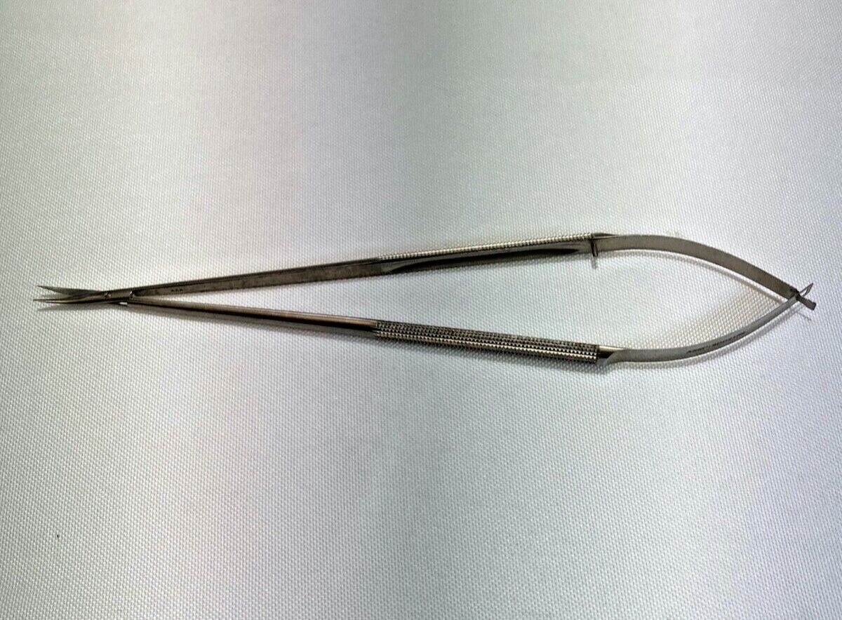 ACCURATE SURGICAL ASSI.SDC21R8 10mm Curved Blade 21cm Long Dissecting Scissors — photo 1