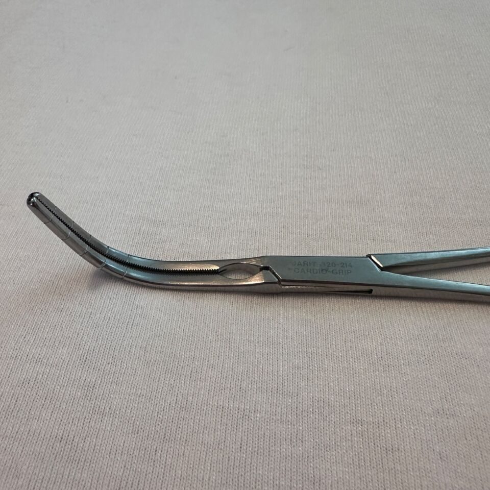 JARIT 320-214 Cardio Grip Cooley Peripheral Vascular Clamp — photo 6
