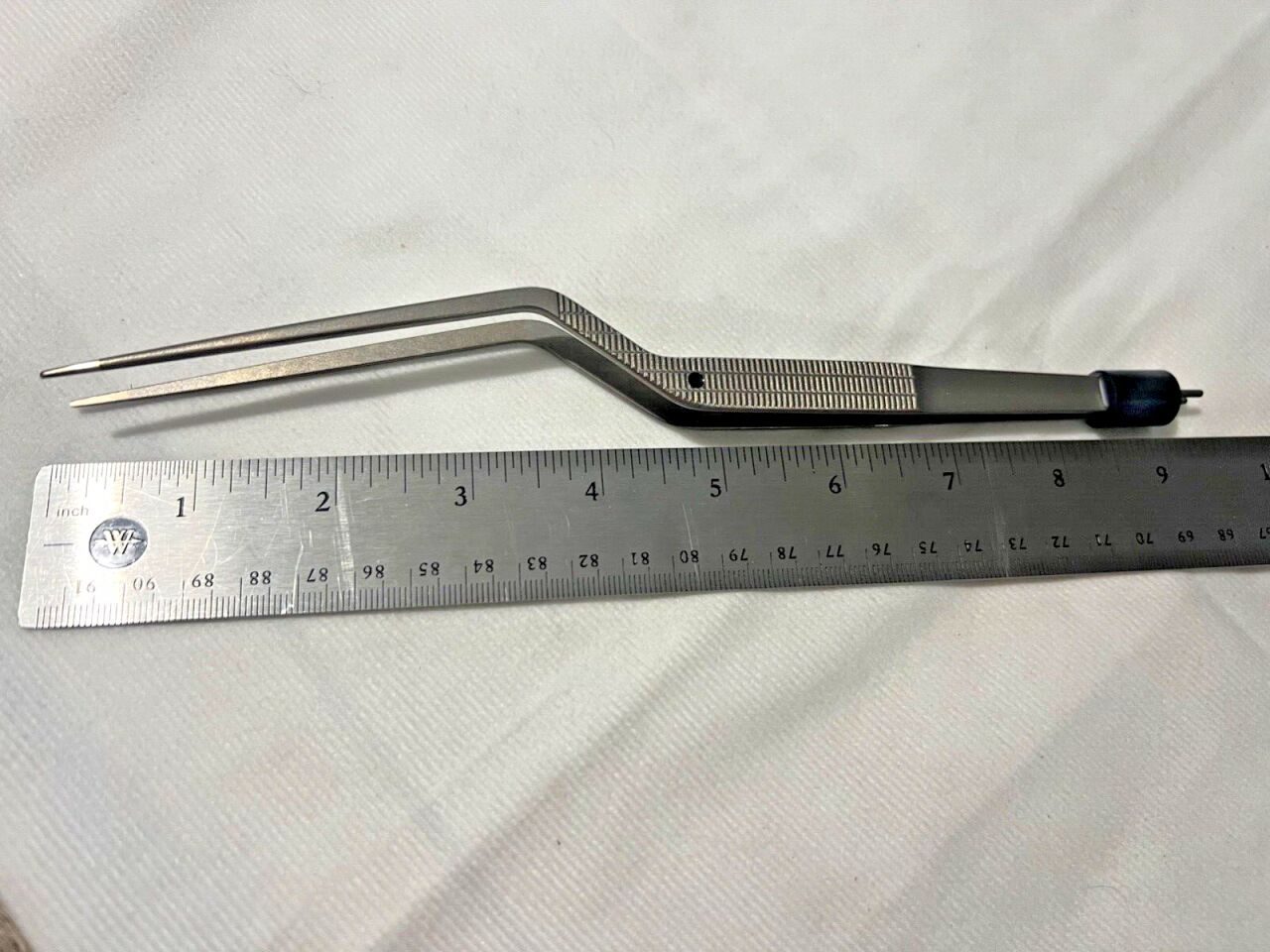 V. MUELLER M43106-01 Bayonet Bipolar Forceps 9-1/2" Length — photo 4