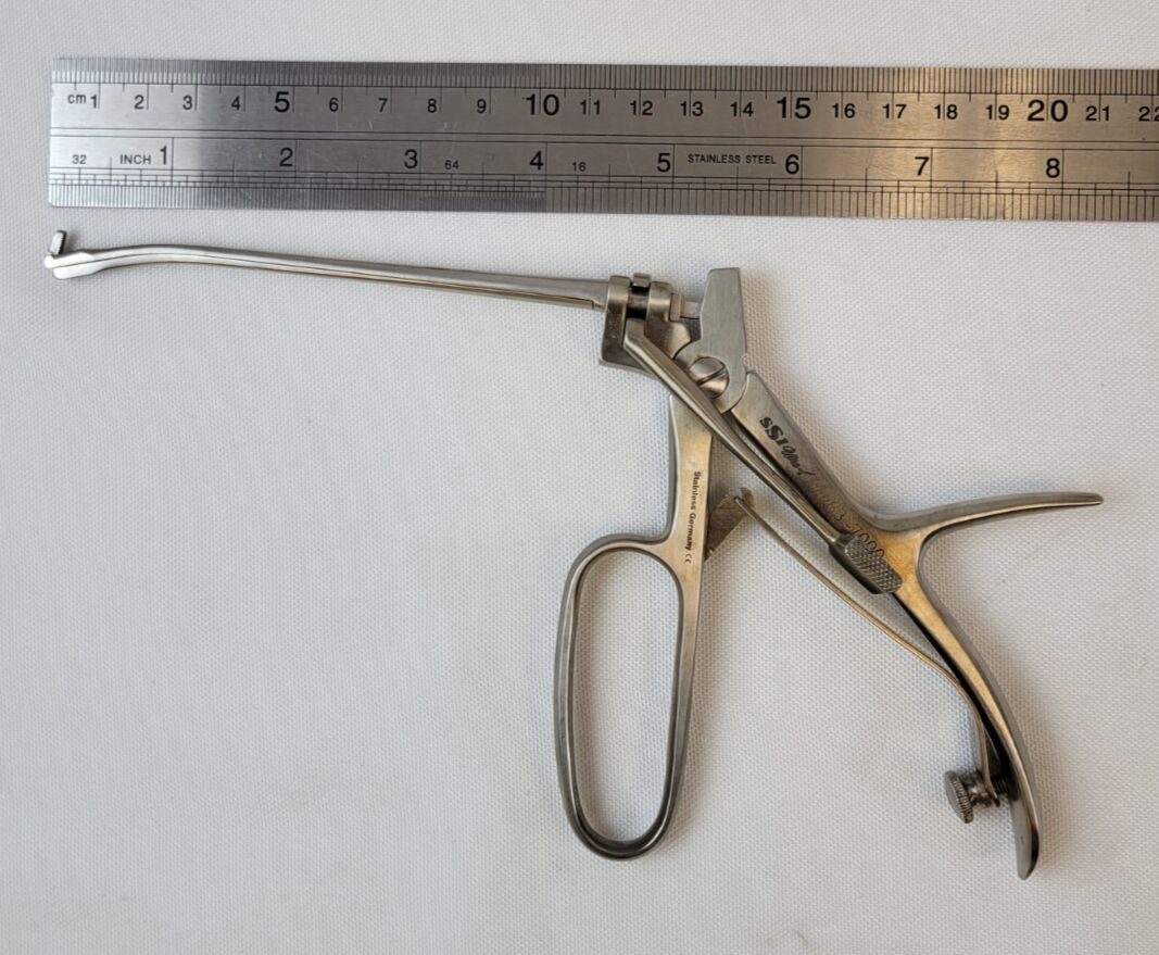 SSI 63-7000, 63-7030 Ostrum Antrum Backward Cutting Punch & Universal Handle ENT — photo 9