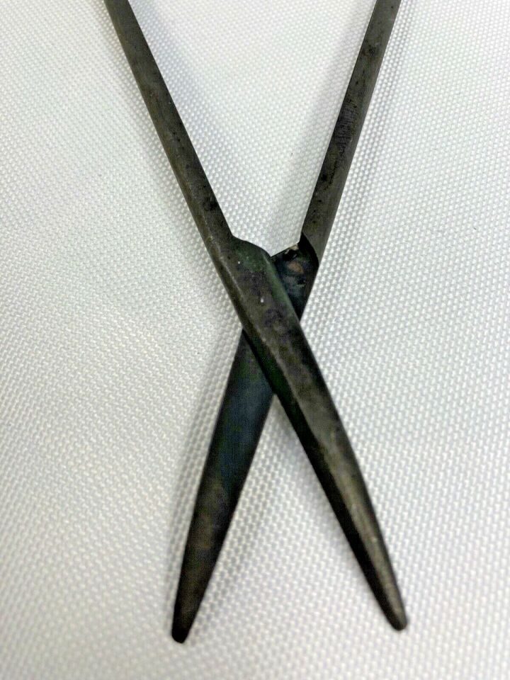 7" Blackened Anodized Curved Metzenbaum Surgical Scissors Laser — photo 5