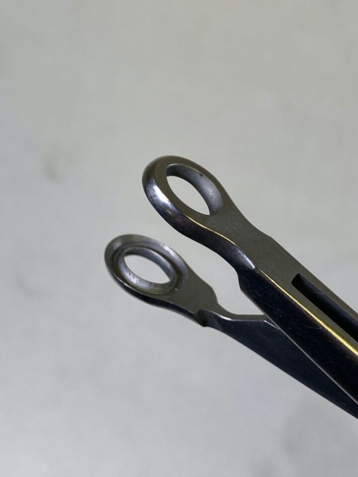 SPARTA Bruening Size 2  Bruening Septum Nasal Forcep Size 2 8mm x 11mm Oval Cup Jaws ENT — photo 4