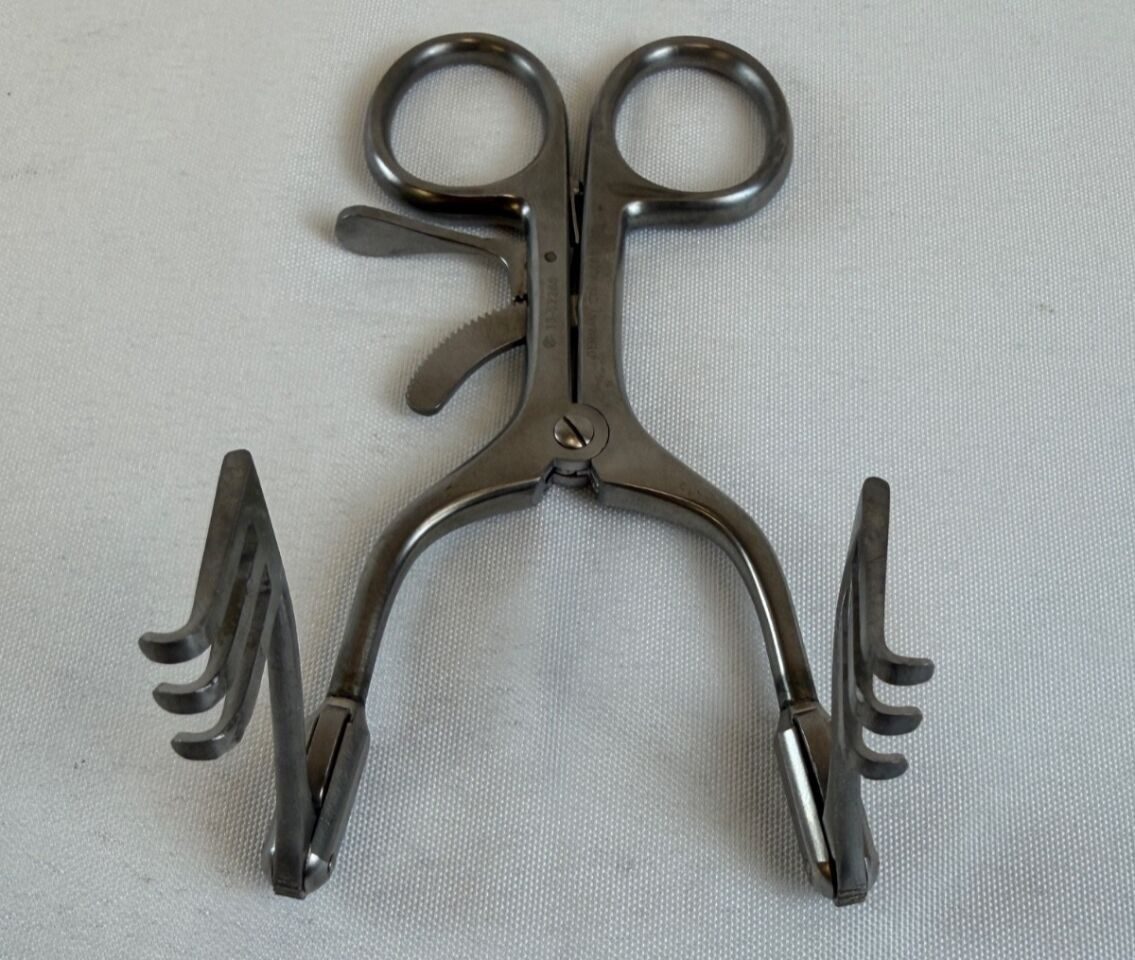 WEITLANDER 13-52260 Retractor w/ 3x3 Blunt Prongs Hinged Arms 6.5" — photo 6