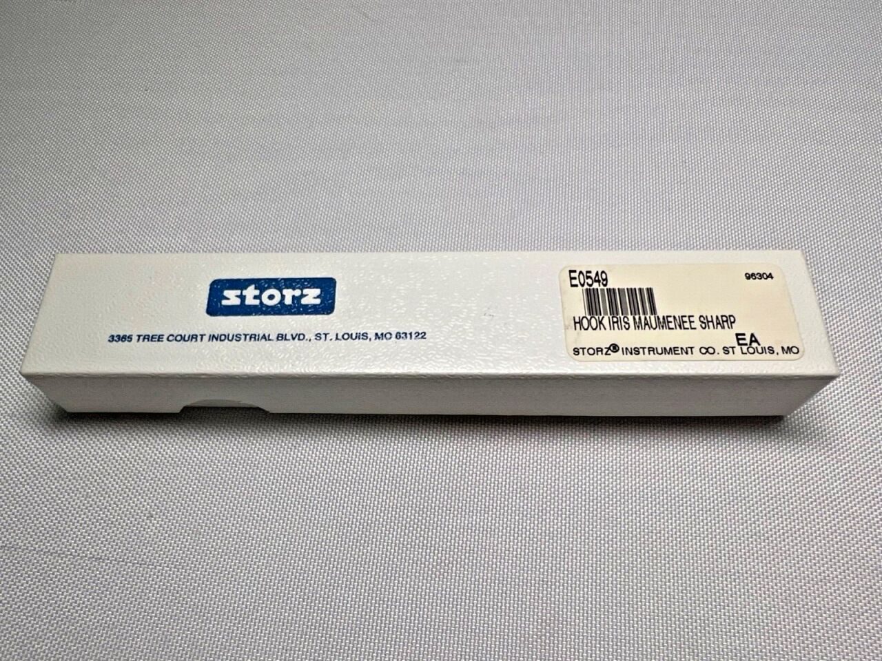 STORZ E0549 Iris Maumenee Sharp Hook — photo 4