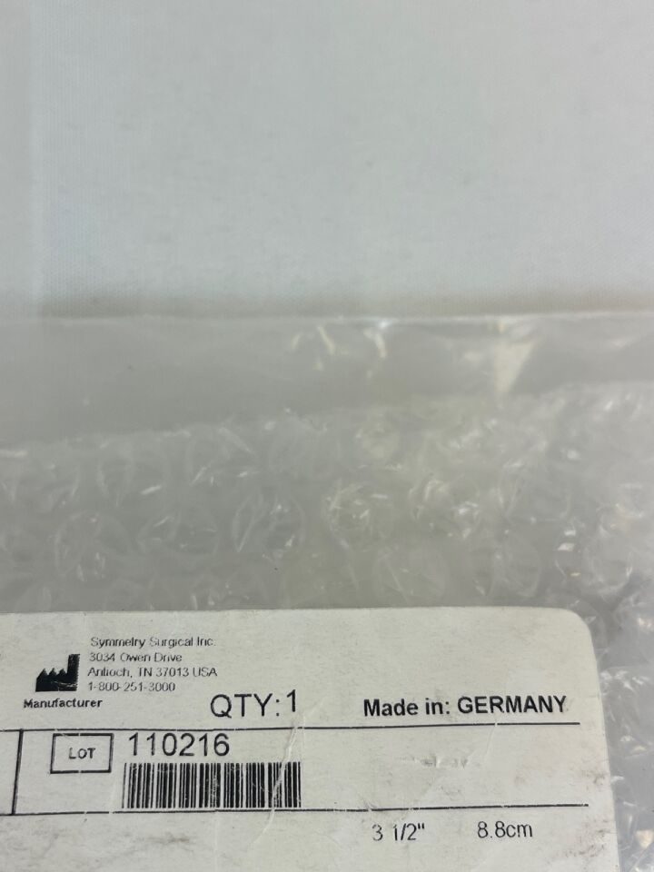SSI ULTRA SYMMETRY 50-7613 1/2" x 1" Diam 4.5" Brinkerhoff Rectal Specula — photo 5