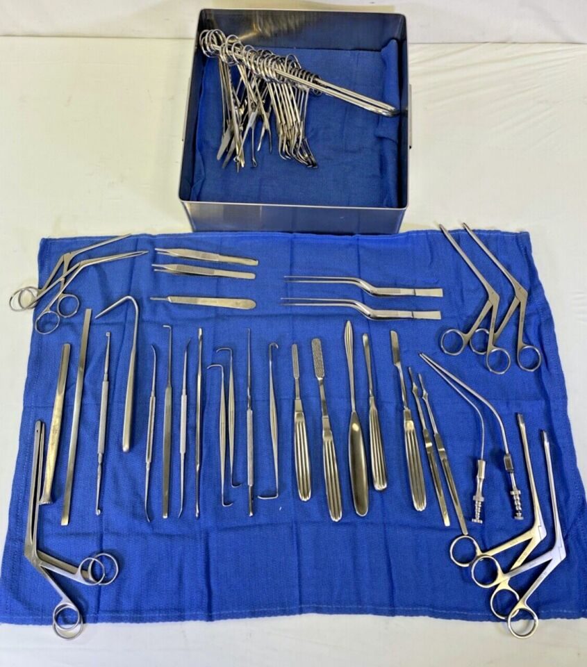 GLOBAL Konig Fishman Nasal / ENT Tray 51 Piece Nasal / ENT Tray w/ Sterilization Case — photo 1