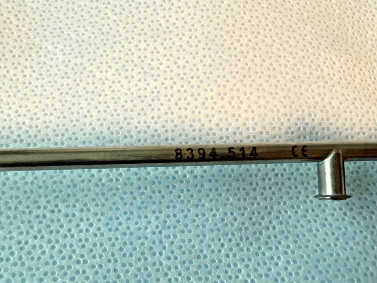 R. WOLF 8394.514 Right Curved 5mm Modular Needle Holder w/ 8393.0002 Handle — photo 6