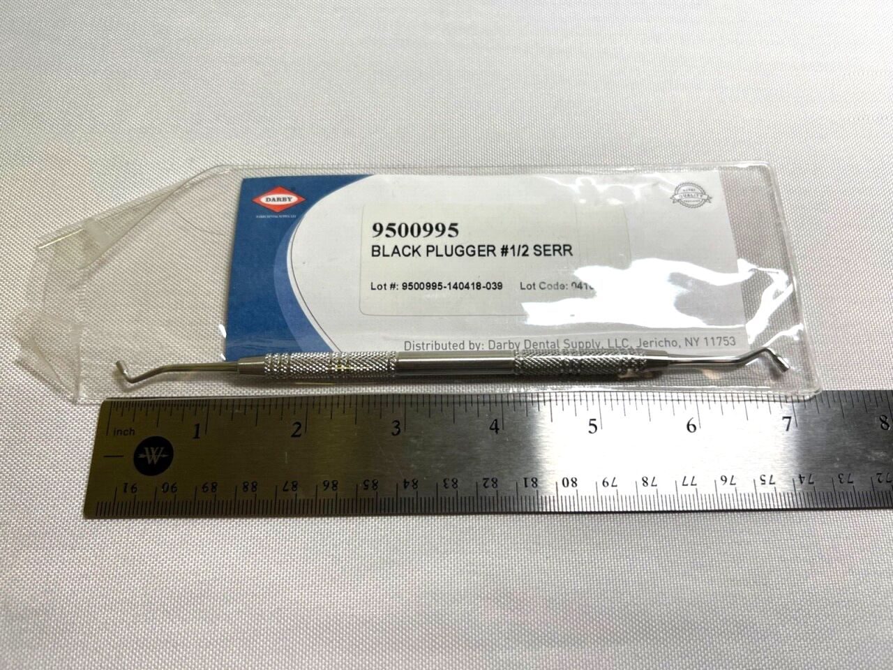DARBY MEDICAL 9500995 Flexible Surgical Serrated Black Plugger #1/2 — photo 5