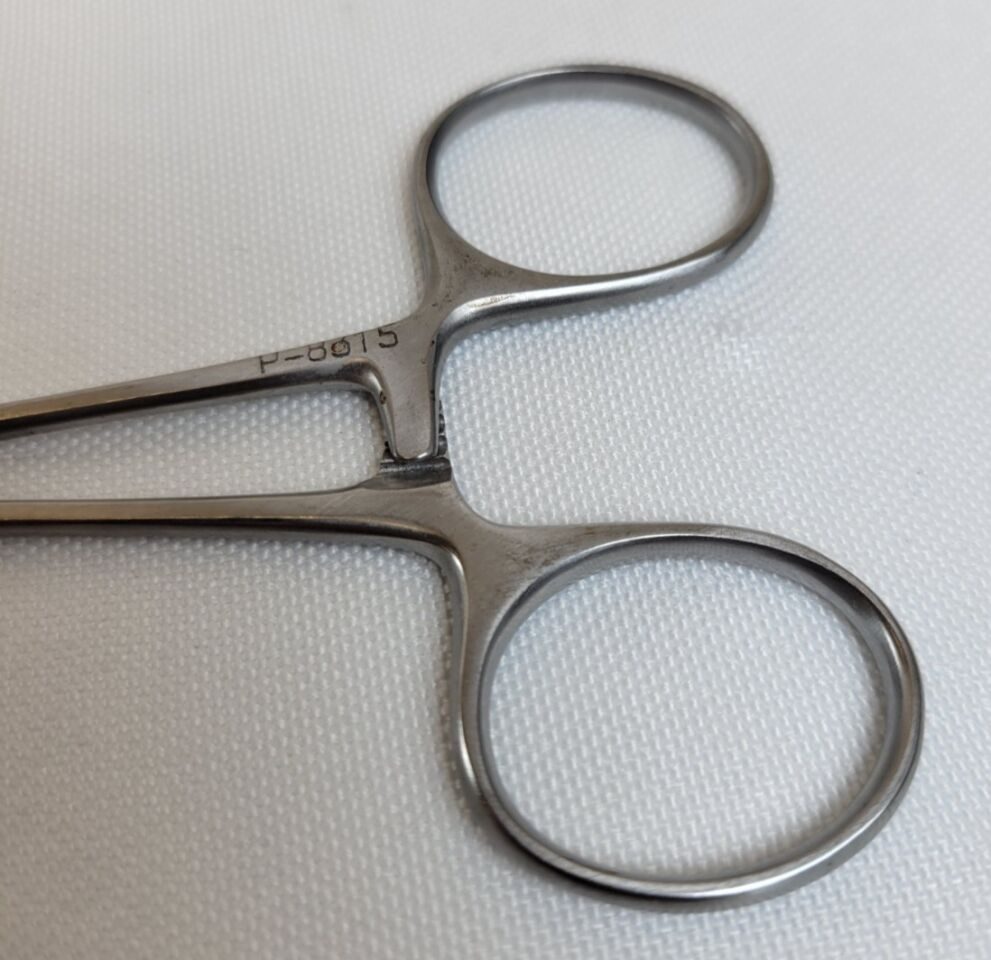 PADGETT P-8315 Halsey Needle Holders Straight Smooth Jaws 5-1/4" Set of 2 — photo 3
