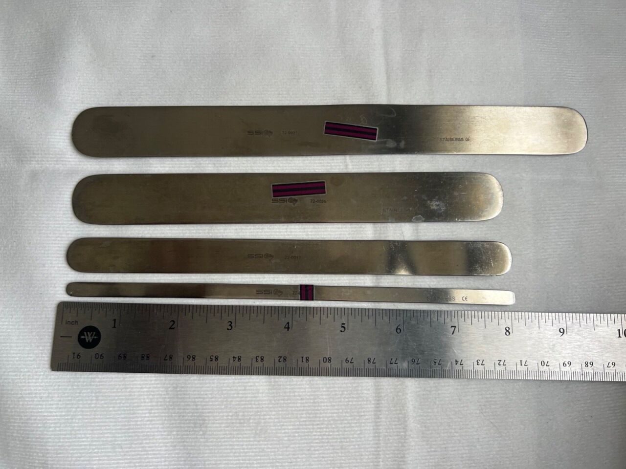 SSI ULTRA 22-0006, 22-0017, 22-0025, 22-0027 Malleable Retractors - Set of 4 — photo 3