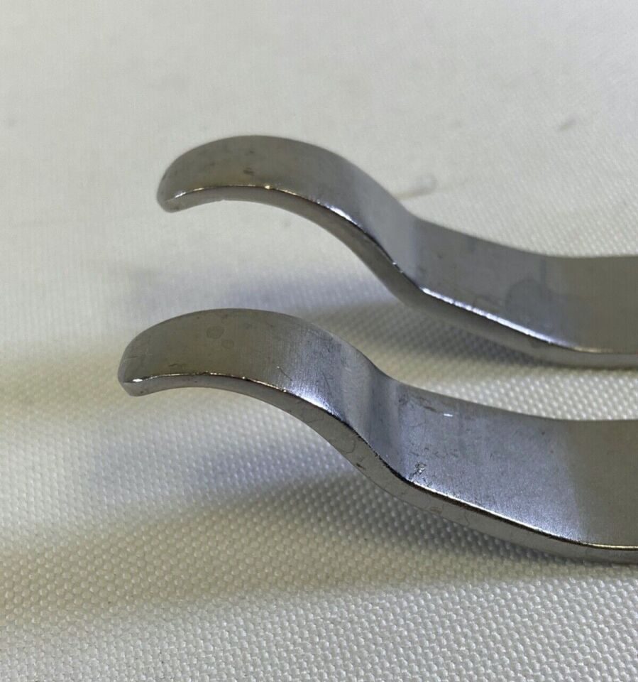 W. LORENZ 03-0050 Set of 2 Hayes Hand Retractors 5.5" x 5mm Tip — photo 3