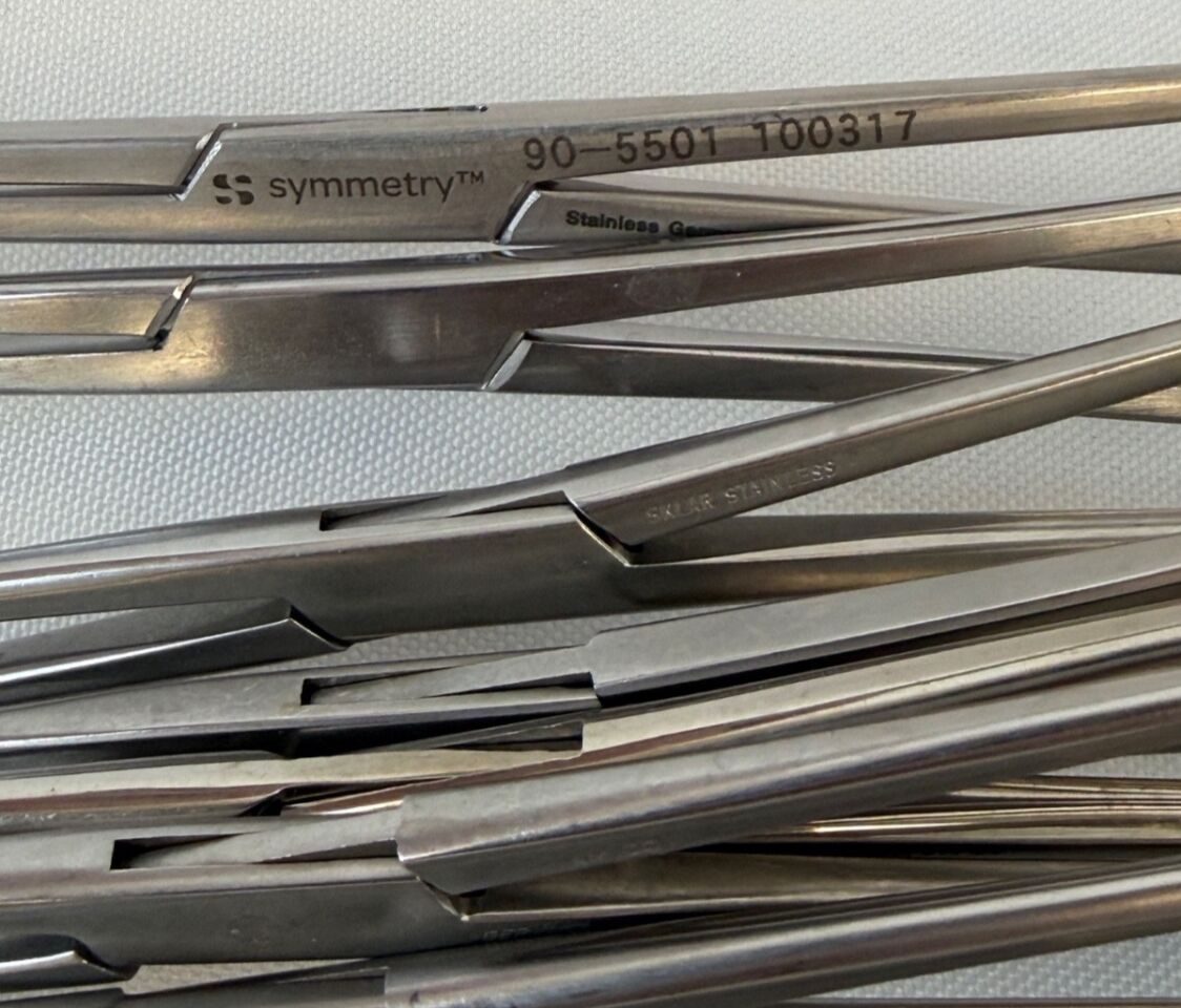 JARIT Foerster Sponge Forceps 7" & 9.5" Lot of 56 w/ Stringer — photo 6