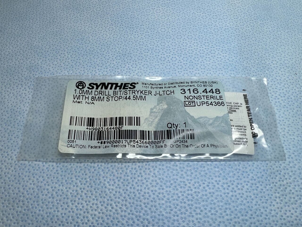 SYNTHES 316.448 Drill Bit