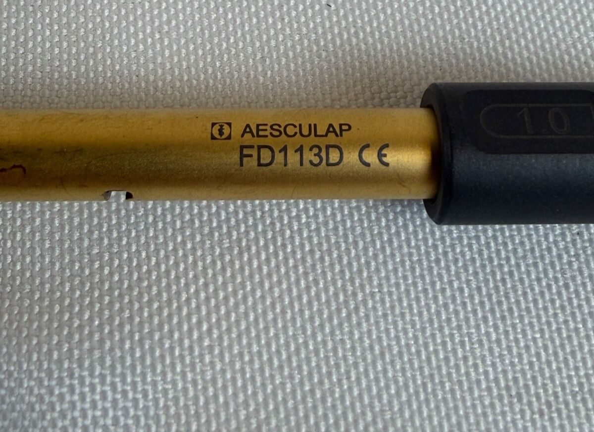 AESCULAP FD113D Diamond Knife Round Blade 7 Facets 205mm Long — photo 2