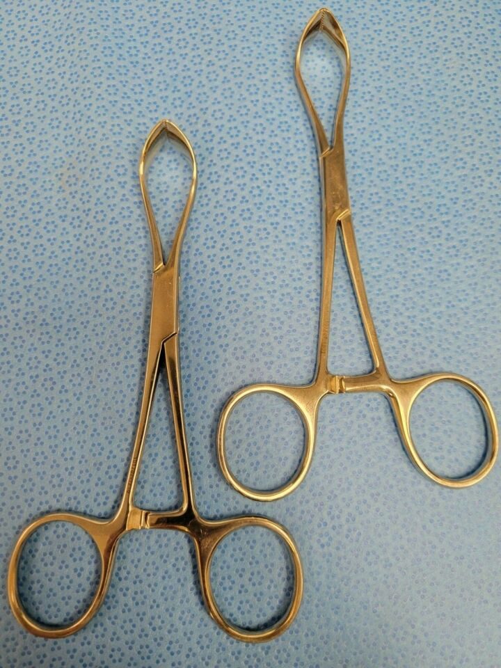 JARIT 110-120 Edna Towel Forceps 5.25", Lot of 2 — photo 4