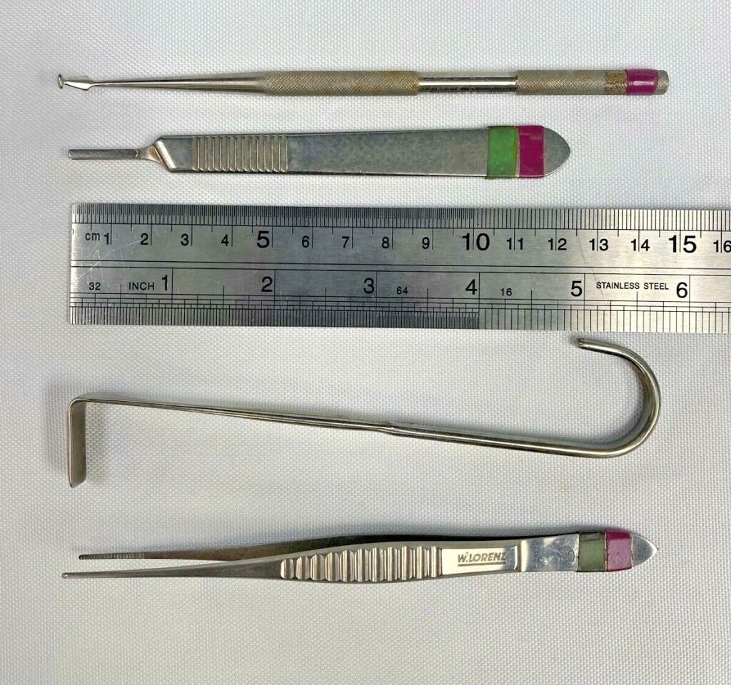 W. LORENZ Biomet Maxillofacial ENT Oral Surgery Instrumentation Set of 22 Maxillofacial ENT Oral Surgery Instruments — photo 5