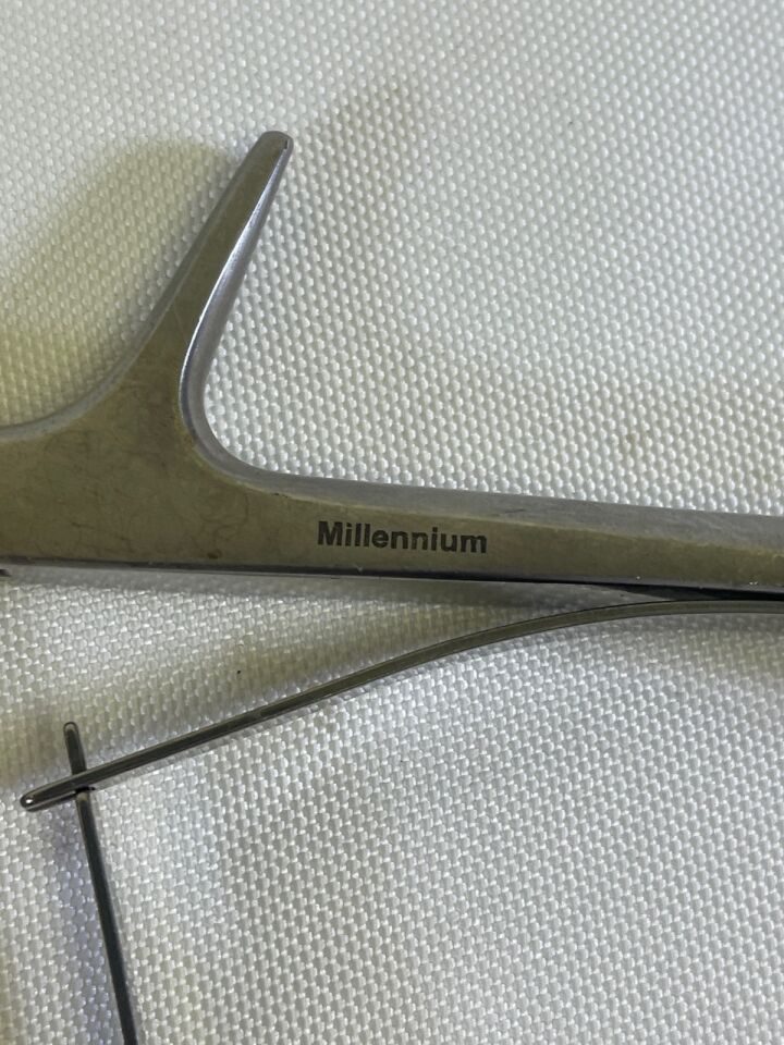 MILLENNIUM SURGICAL 70.5914 Spurling Kerrison Rongeur 4mm x 40deg Up x 9" — photo 4
