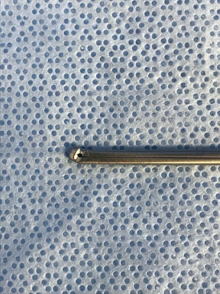 PILLING WECK 50-5116 Extra Light Angled Jackson Laryngeal 2mm Cup Forceps 11" ENT — photo 4