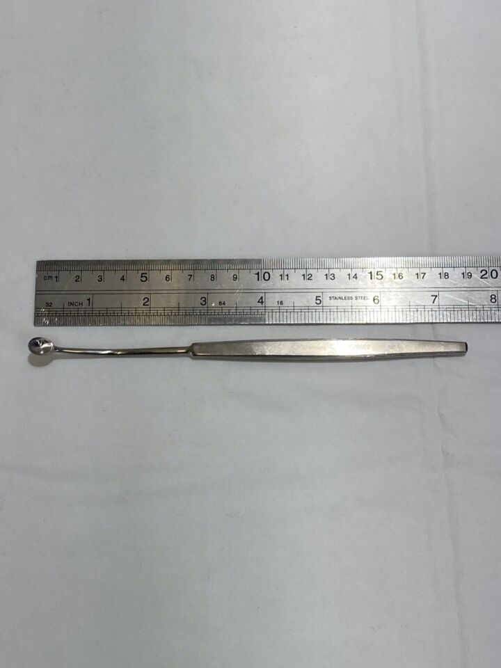 KARL STORZ 628602 Maxillary Sinus Curette 19cm Oval Cup 2.7mm x 10mm ENT — photo 9