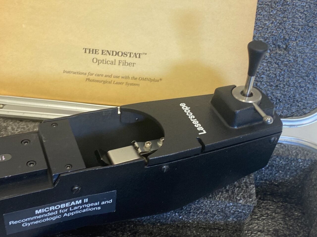 LASERSCOPE Microbeam 2 Laser Micro-manipulator w/ Case — photo 8