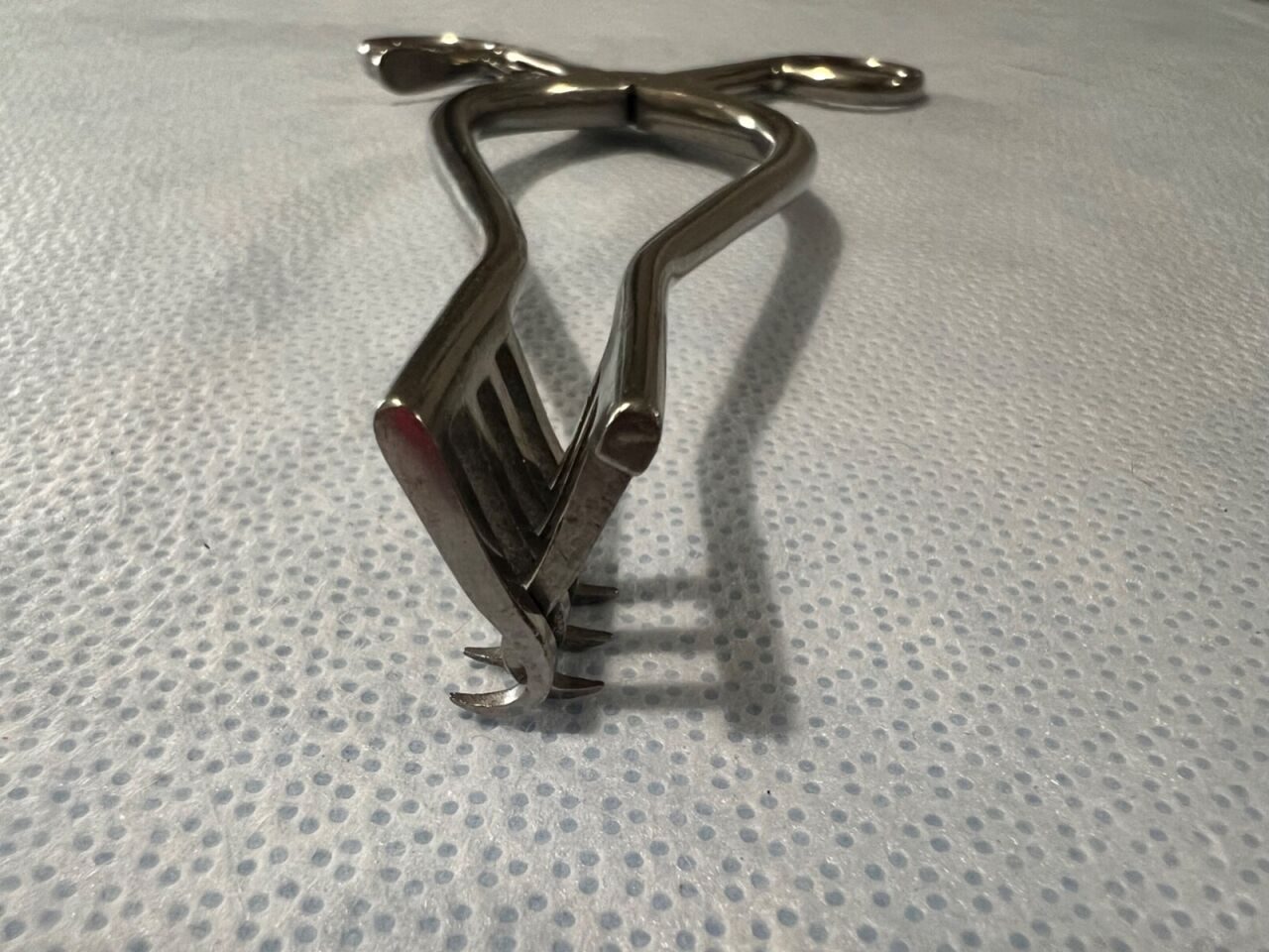 ZIMMER 3045-02 Straight Weitlaner Retractor 3X4 Blunt Prongs 7-1/2" Length — photo 2