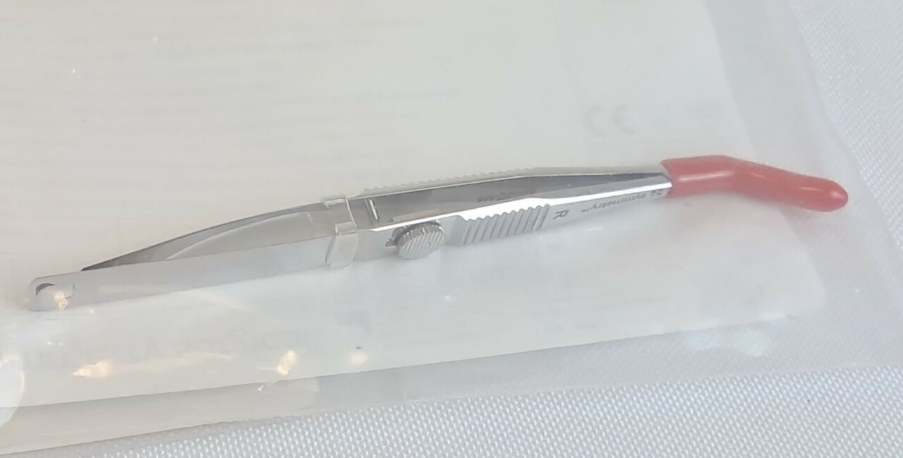 SYMMETRY 60-1790 Curved Right Troutman-Castroviejo Corneal Section Scissors — photo 2