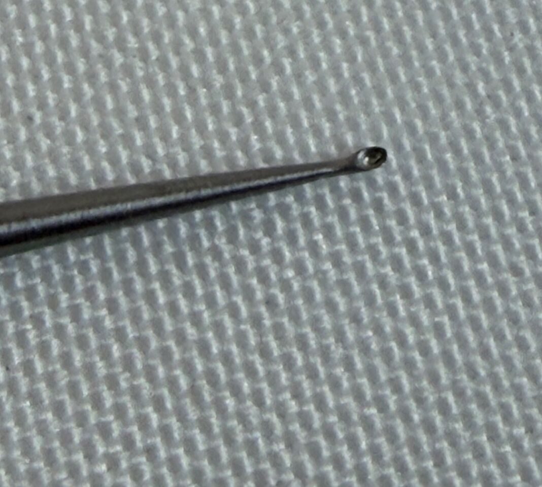 V. MUELLER AU13725 Paparella Stapes Double Ended Ear Curette 0.9mm x 1.5mm Cups — photo 5