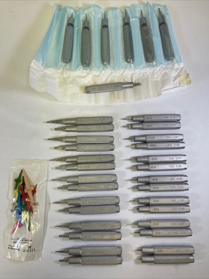 DCW Swanson Set of 46 Finger & Toe Joint Rasps Sizers — photo 1