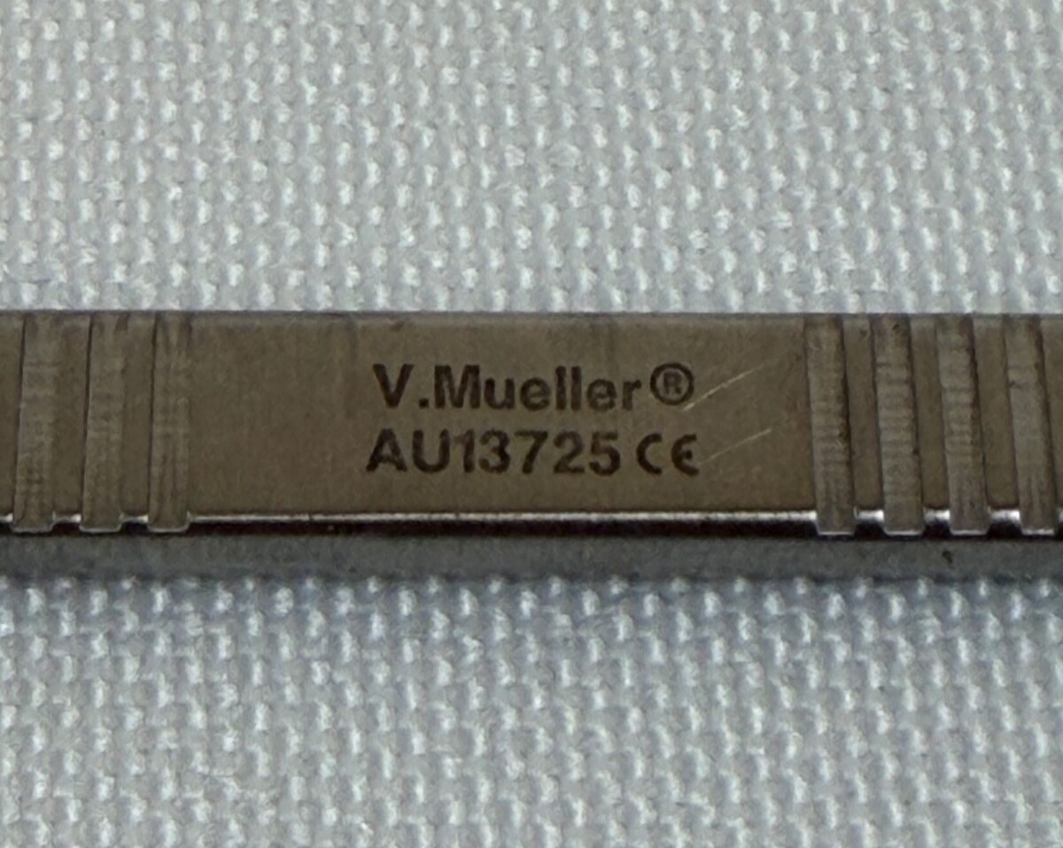 V. MUELLER AU13725 Paparella Stapes Double Ended Ear Curette 0.9mm x 1.5mm Cups — photo 2
