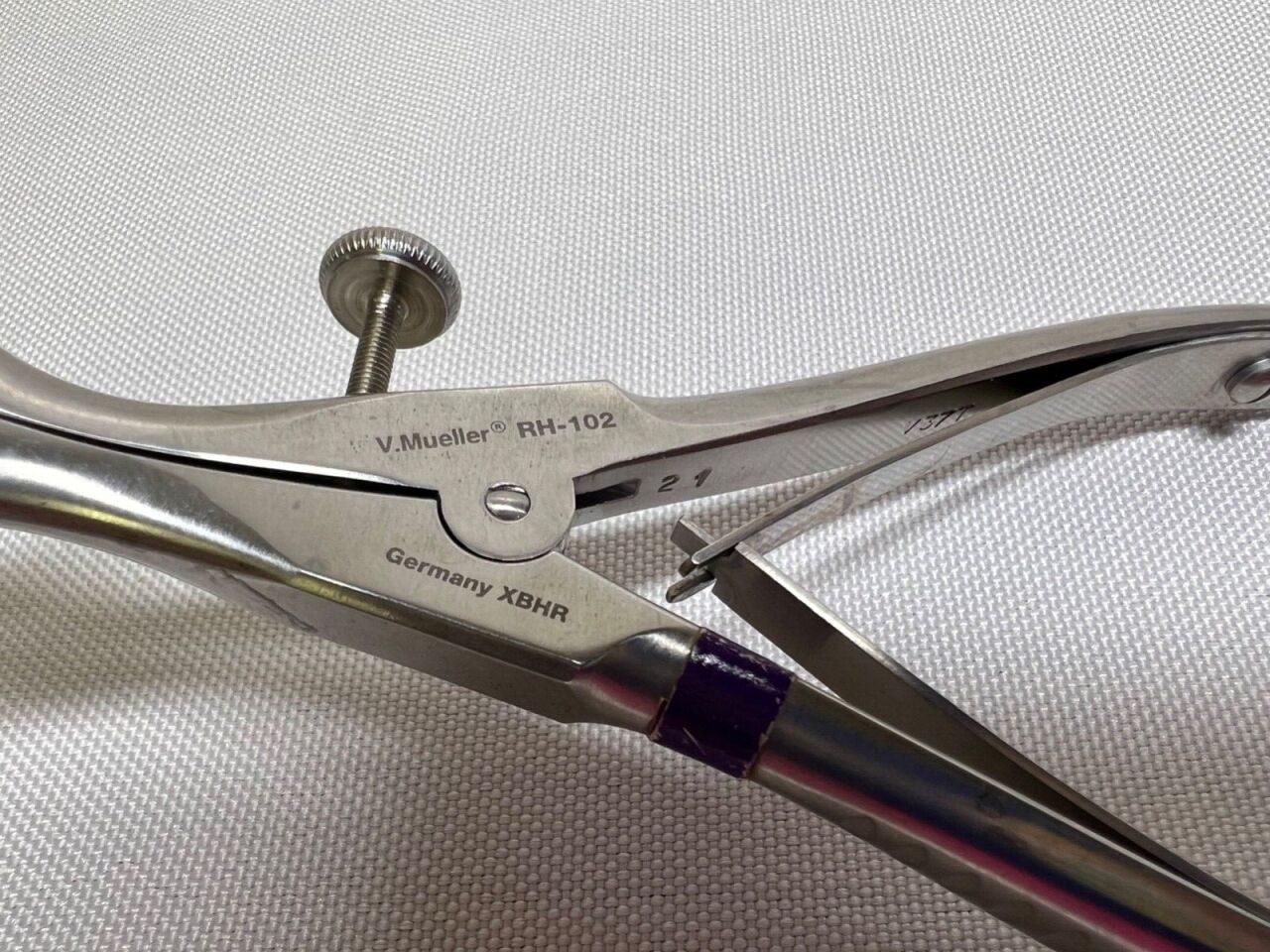 V. MUELLER RH-102 Nasal Speculum 8mm X 50mm X 5" Length — photo 3