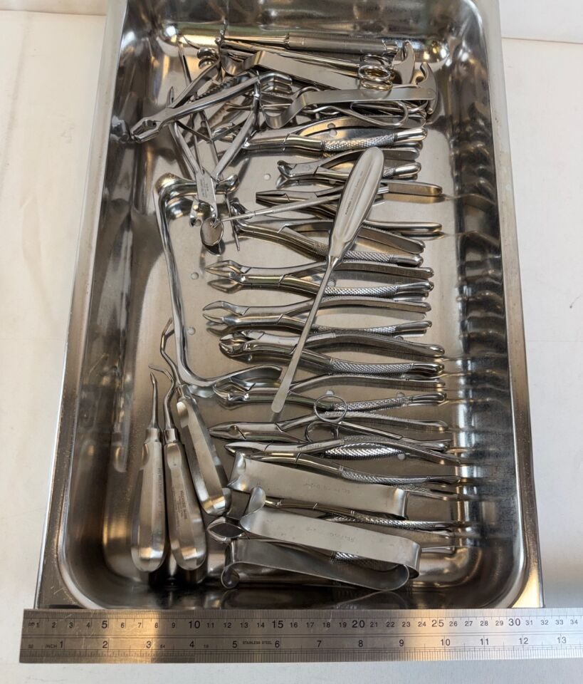 W. LORENZ KLS Martin 36 Piece Dental Tray Oral Surgery Set w/ Perforated Pan — photo 12