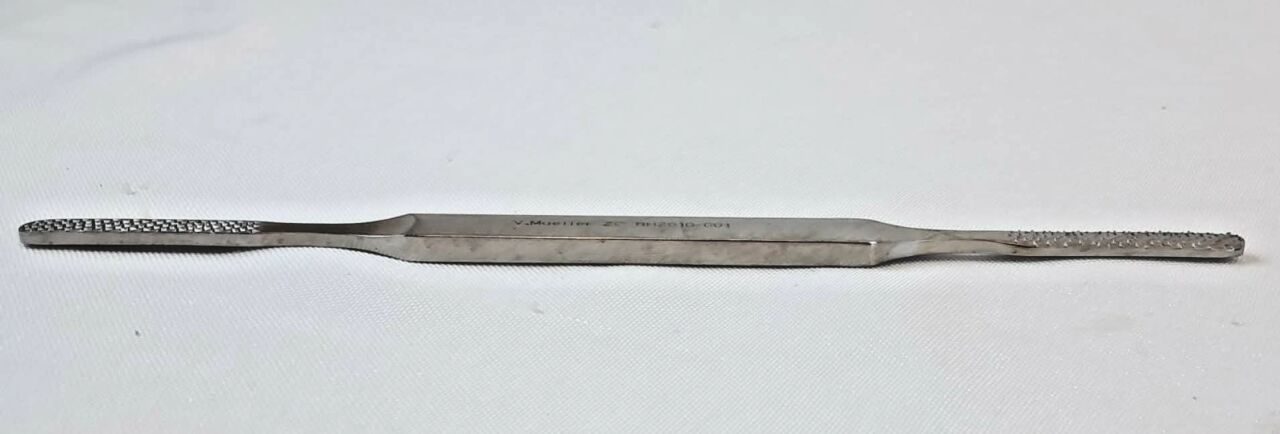 V. MUELLER RH2010-001 Fomon Double Ended Rasp 7x42mm Fine Teeth ENT — photo 2