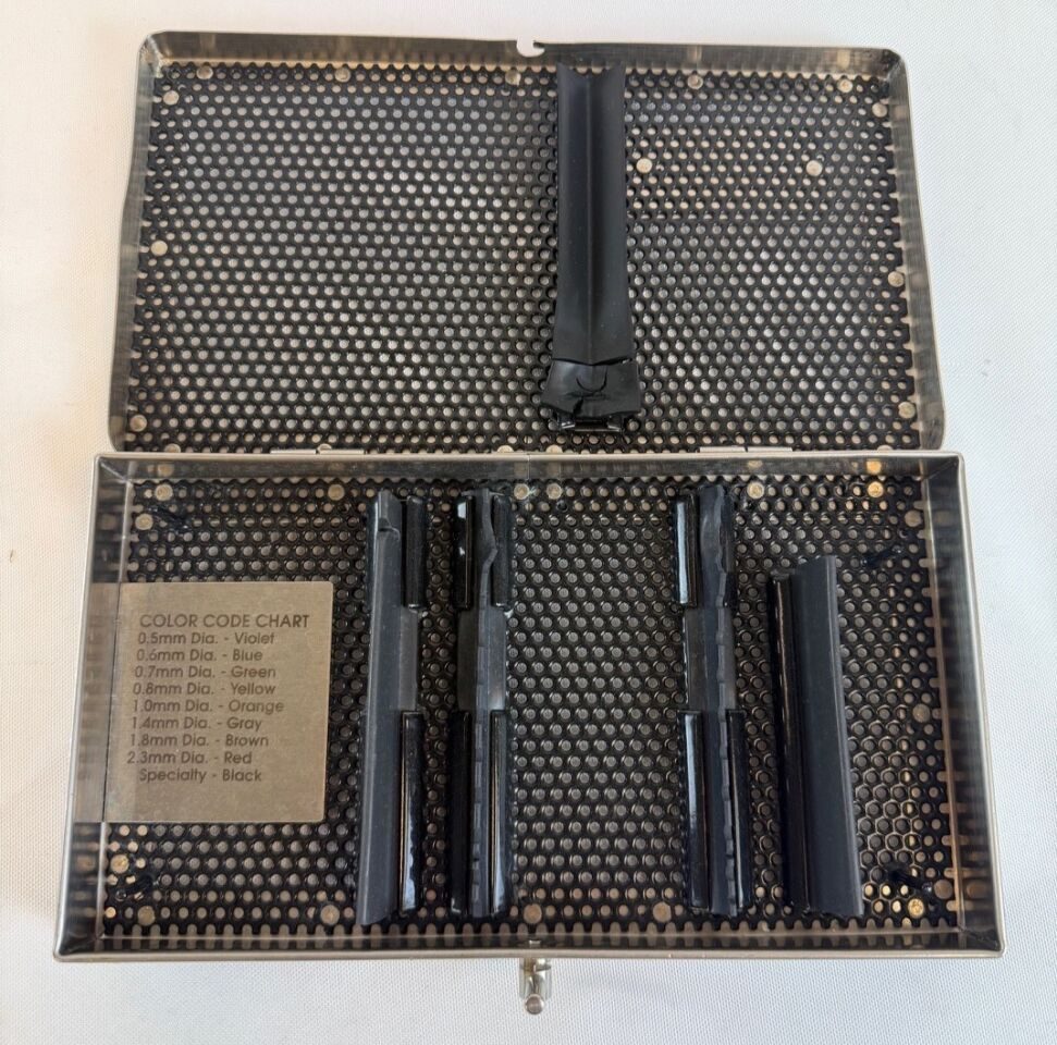 MEDTRONIC/ XOMED 3155615 Skeeter Oto-Tool Drill Sterilization Case Otolaryngology — photo 1