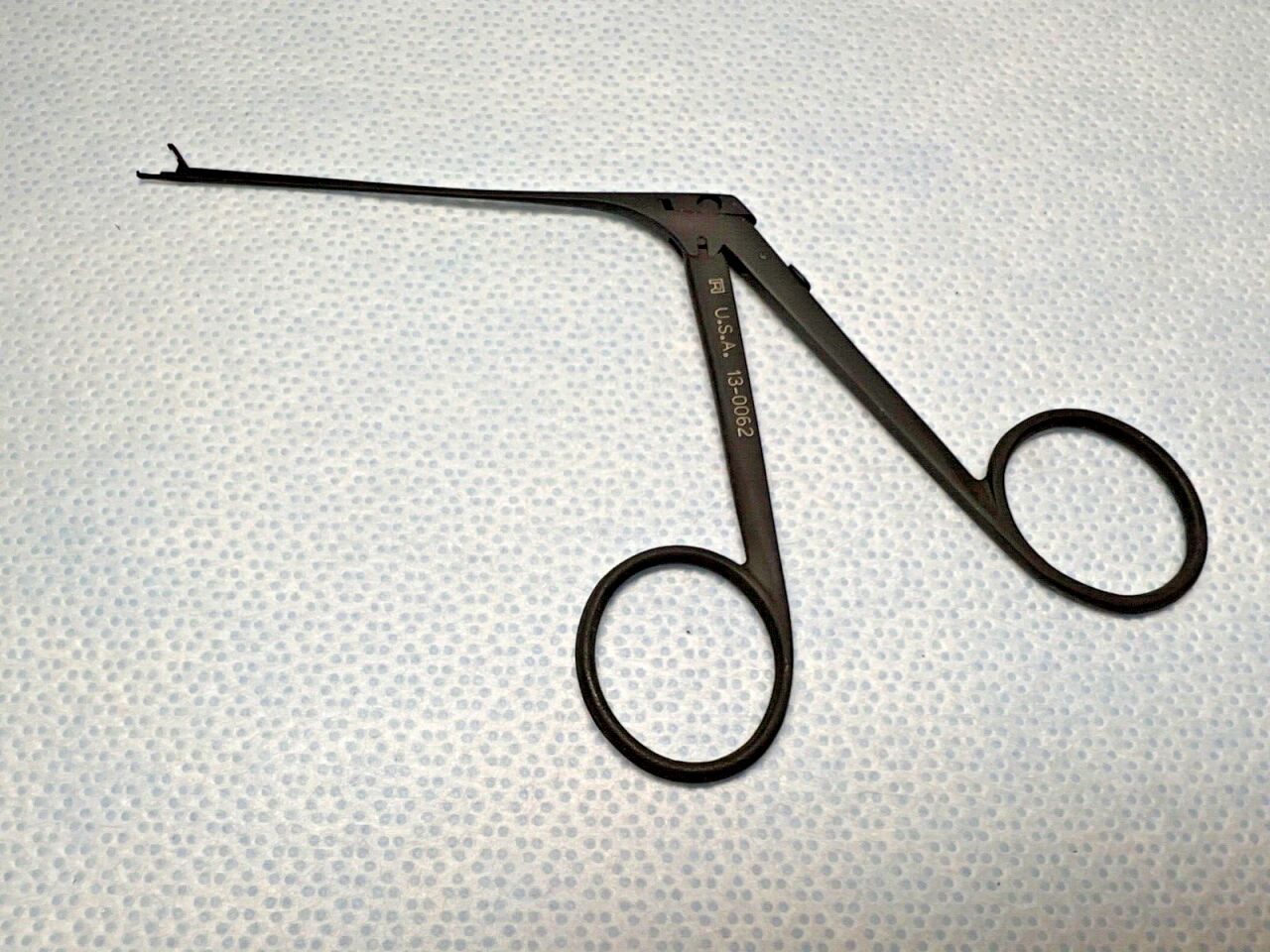 RICHARDS 13-0062 Wire Closure Forceps 2.7" Up Angle Jaw w/ Case — photo 2