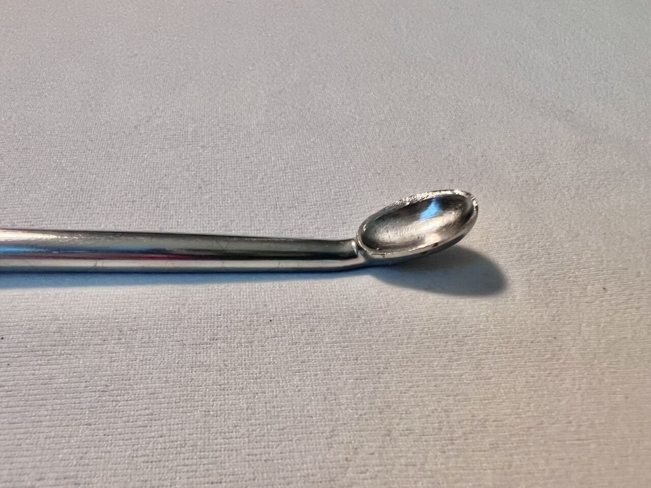 SYNTHES 389.59 Angled Oval-Head Bone Curette 9.5mm — photo 3