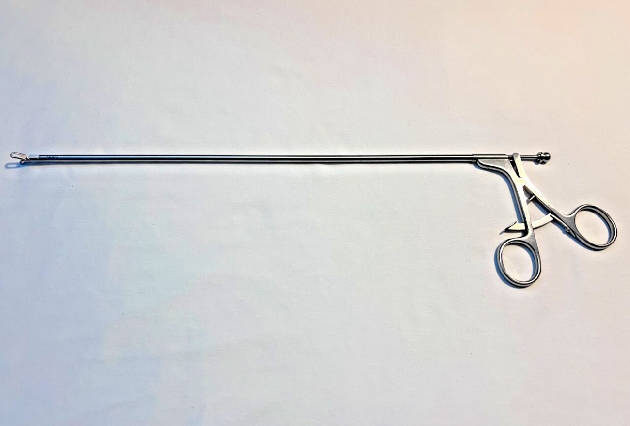 JARIT 600-400 Laparoscopic Colangiogram Clamp 5mm Serrated Clamps