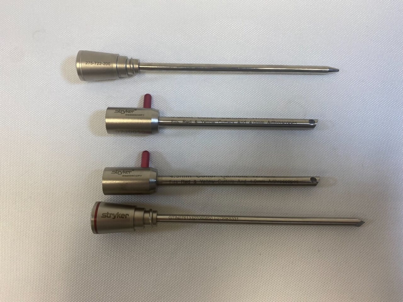 STRYKER 275-722-300 275-722-200 275-722-2100 4.5mm Cannula with Sharp & Blunt Obturators — photo 5