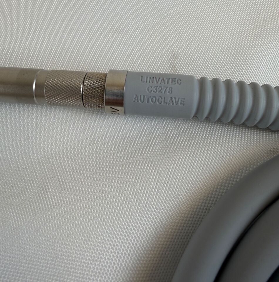 CONMED C3278 Fiber Optic Light Cable 5mm x 10Ft Autoclavable w/ Adapter — photo 3