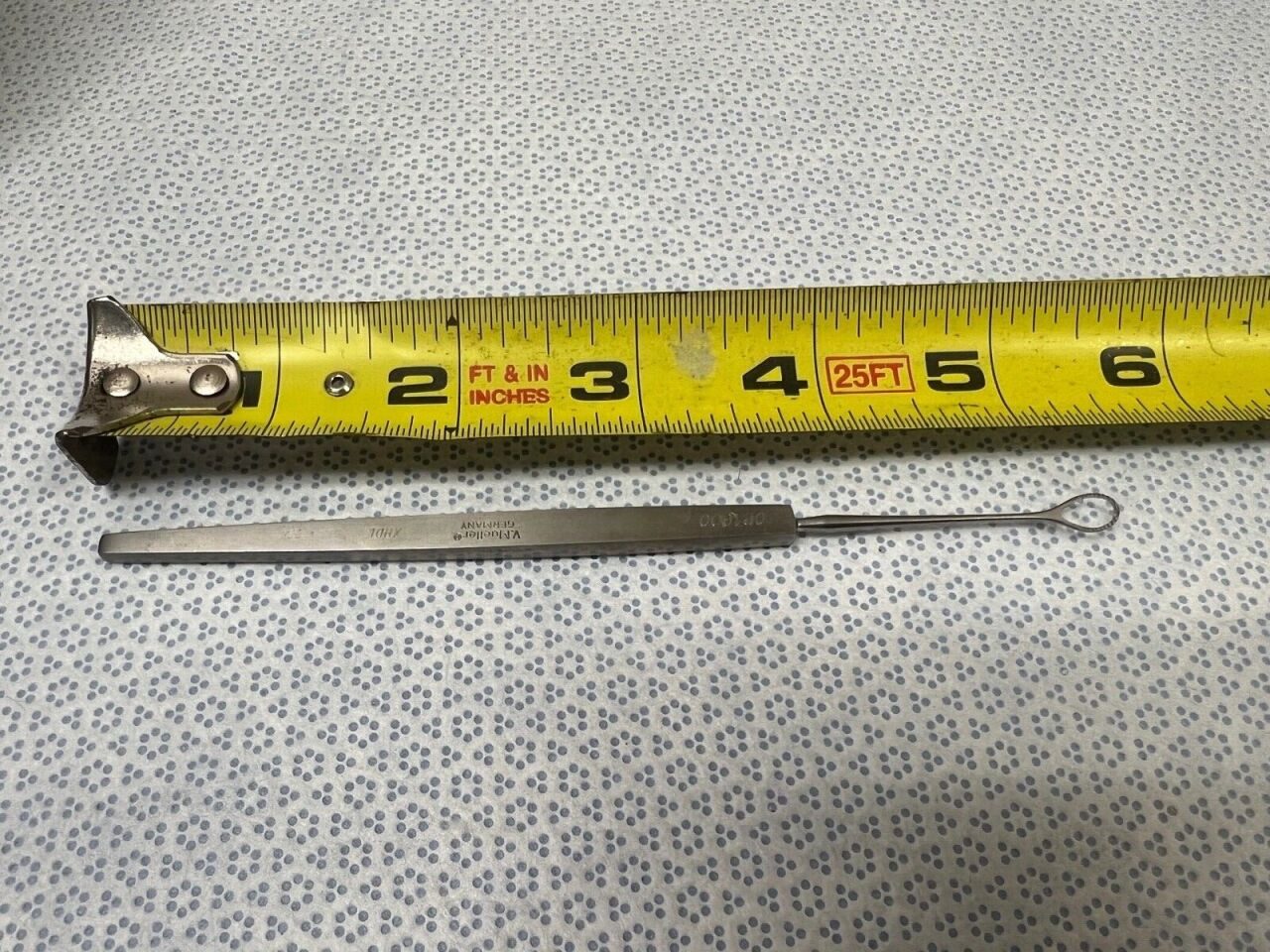 V. MUELLER OP1900 Lewis Lens Loop, 6mm x 8mm Serrated Loop 5-1/2" — photo 4
