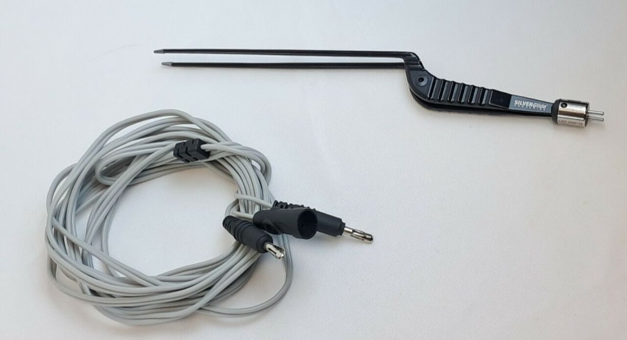 STRYKER 6730-240-015 SILVERGlide Pro-Series Bayonet Bipolar Forcep w/ Cable — photo 1