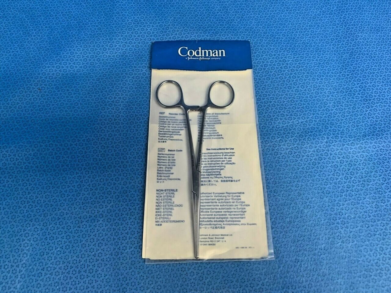 CODMAN 32-4070 Rochester-Pean Forceps Straight 6.25" — photo 2