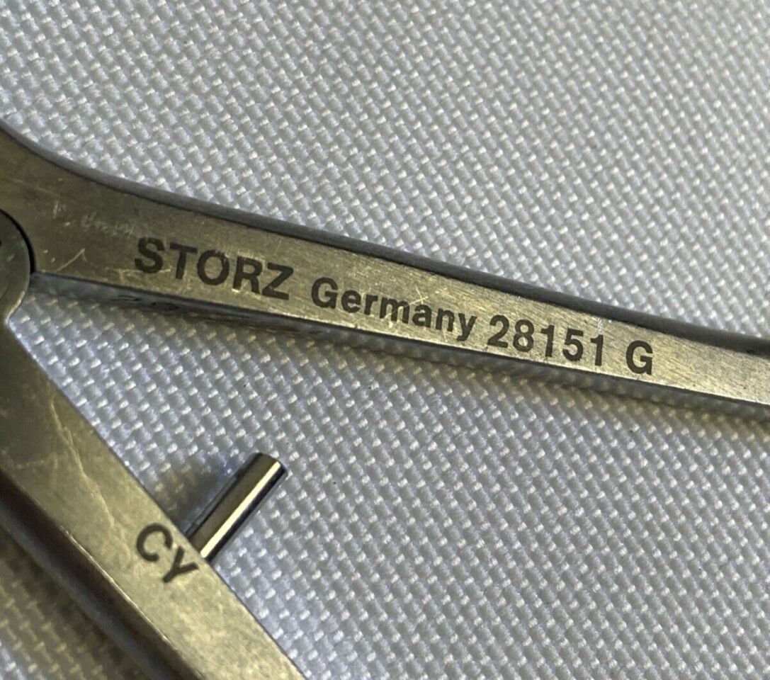 KARL STORZ 28151G Straight Arthroscopic Scoop Punch Orthopedics — photo 2