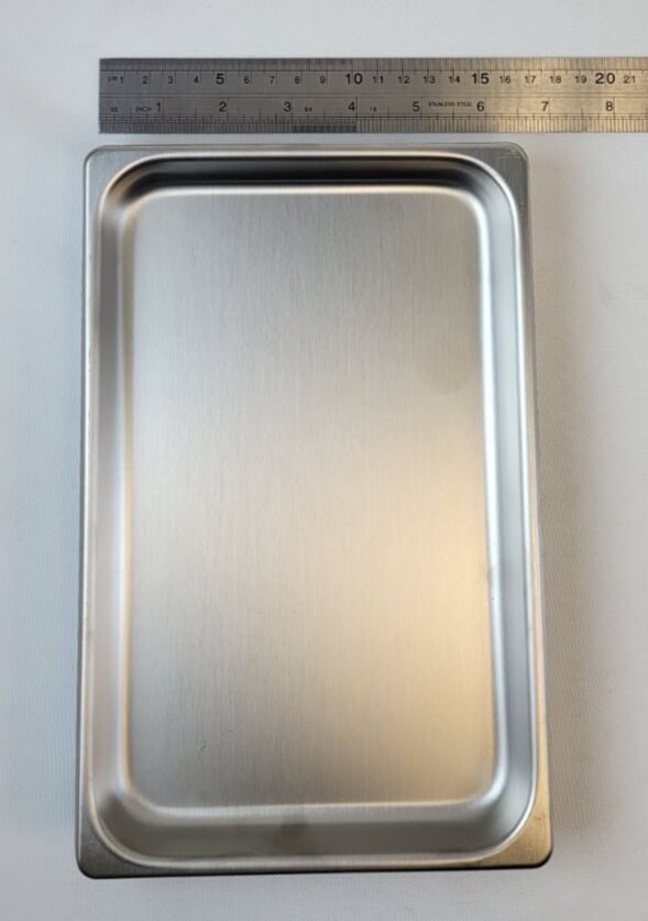 POLAR WARE 10F Lot of 6 Stainless Steel Medical Instrument Tray 10 x 6.5" — photo 4