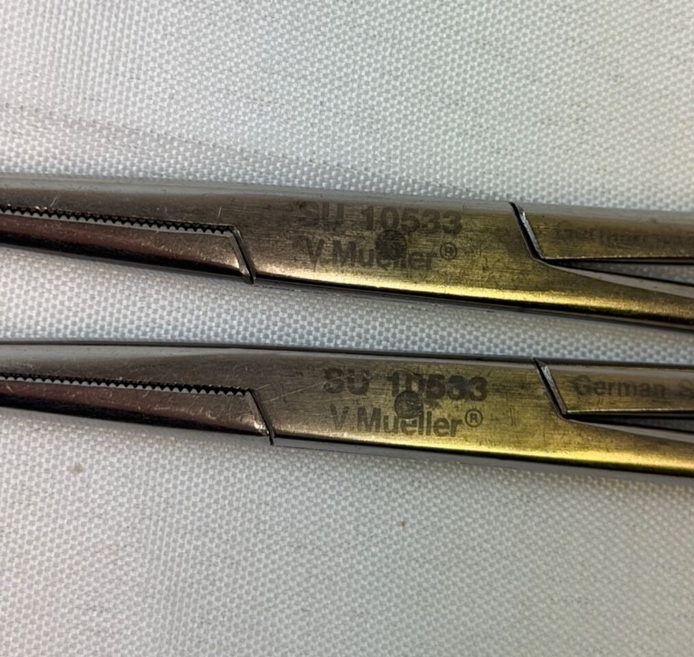 V. MUELLER SU10533 Gemini Artery Forceps 9" J Curved Fine Jaws — photo 2